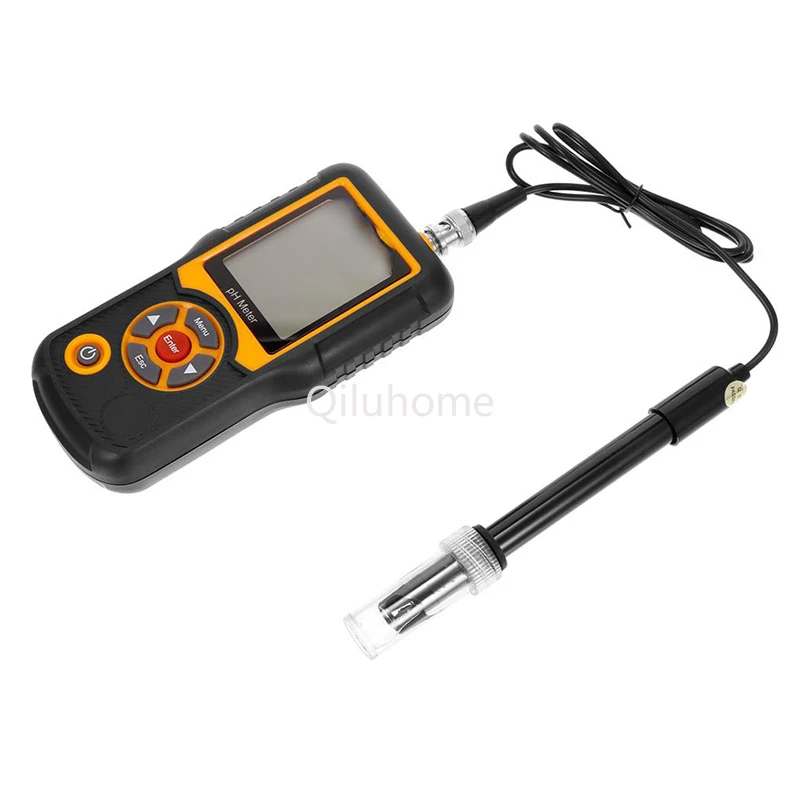 PH meter 1 high precision digital liquid crystal water quality tester PH mV tester Thermometer 0~14PH