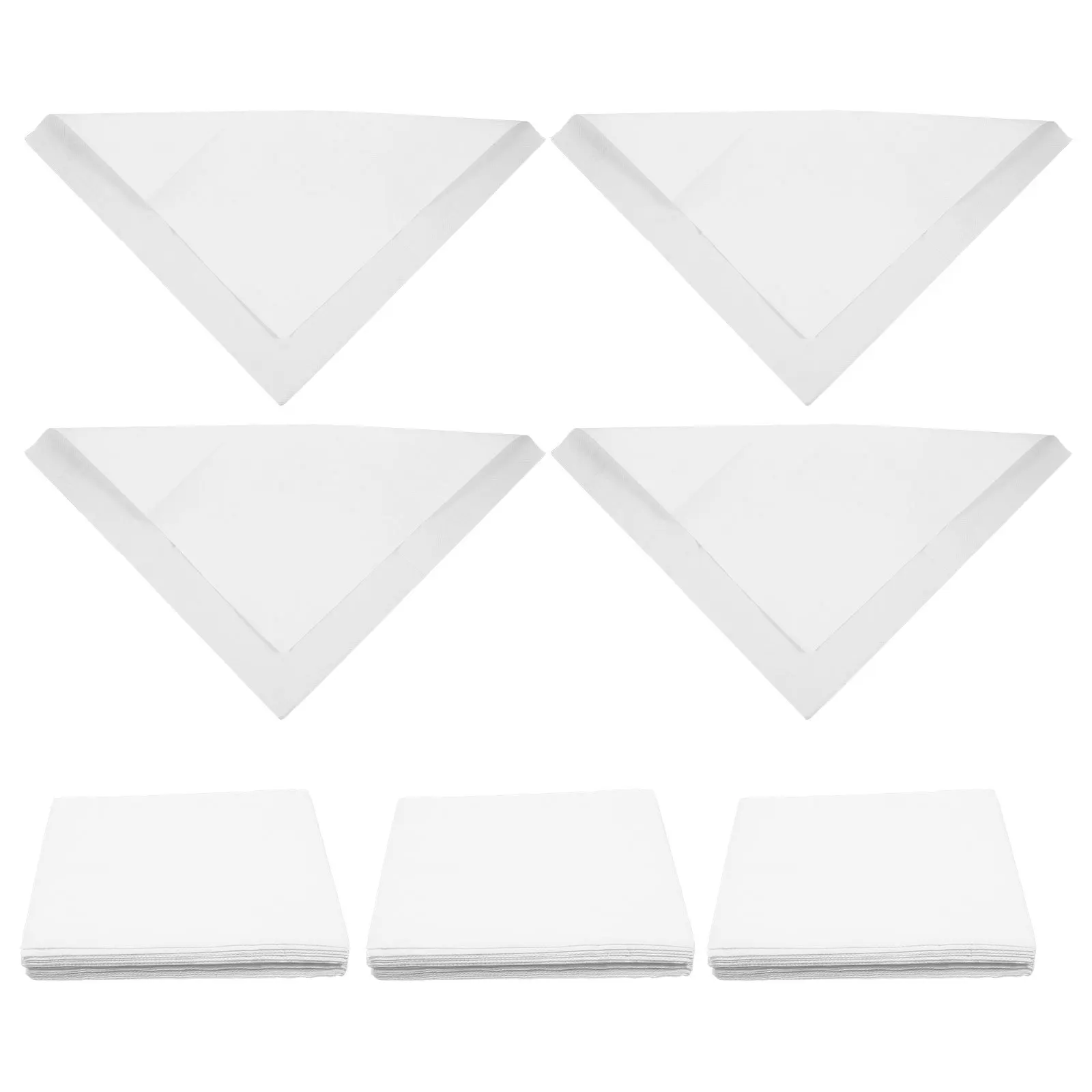 80Pcs Disposable Dinner Napkins Paper Soft Thick Napkin Tissue Wedding Party Banquets Holiday Table Supplies Napkins