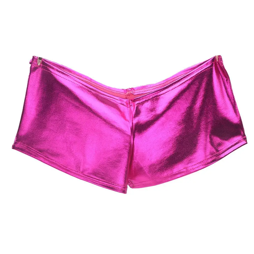 Soft Comfortable Briefs Lingerie Intimates & Sleep Fashion Thongs Boxer Panties for Women Underwear PVC Leather Look
