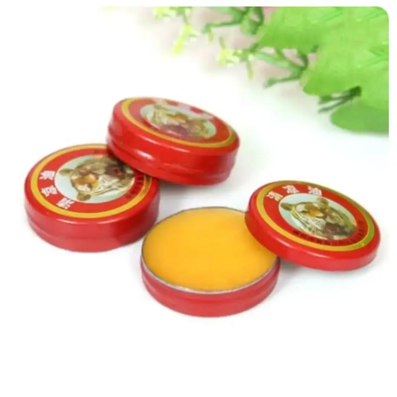 Natural Tiger Balm Essential Oil Treatmentof Influenza ปวดศีรษะเย็นวิงเวียนกล้ามเนื้อ Tiger Solid Balm Ointment กลิ่นหอม Unisex