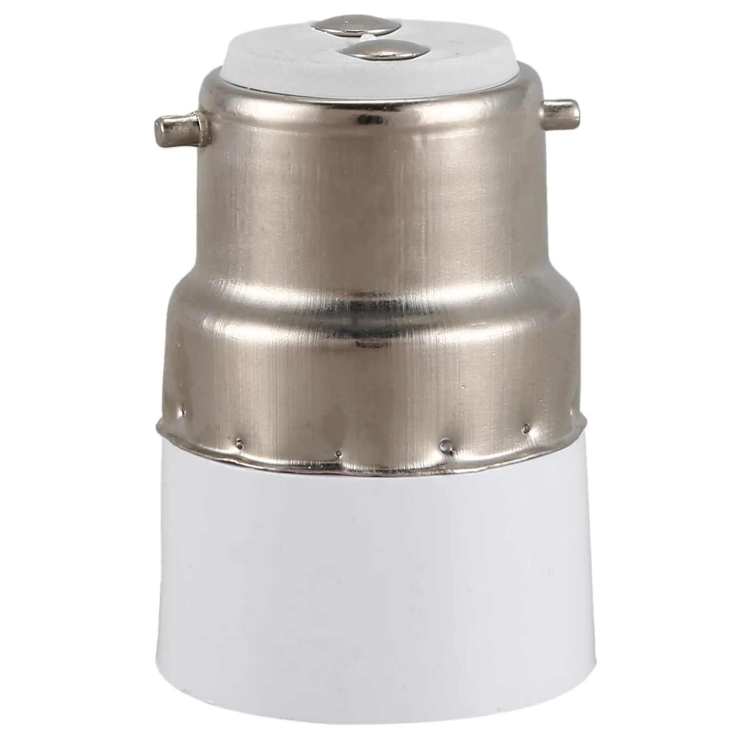 Porta adattatore per lampadina con base CA 220 V da B22 a E14 4 pezzi