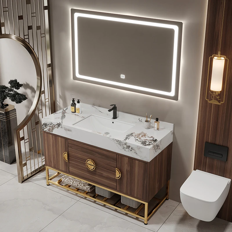 wooden beauty bathroom cabinet Minimalist salon big size Save space design cupboard toilet vestidores chinese style furniture