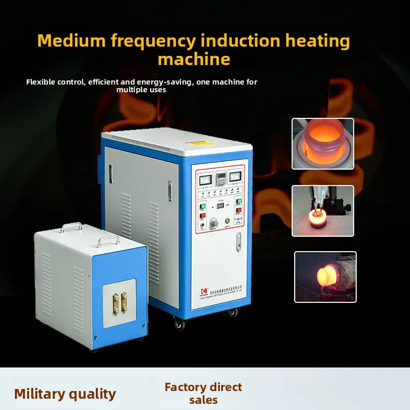 Manufacturer Developed Medium Frequency Induction Heating Equipment Copper Tube Welding Machine Metal Annealing Heat Treatment