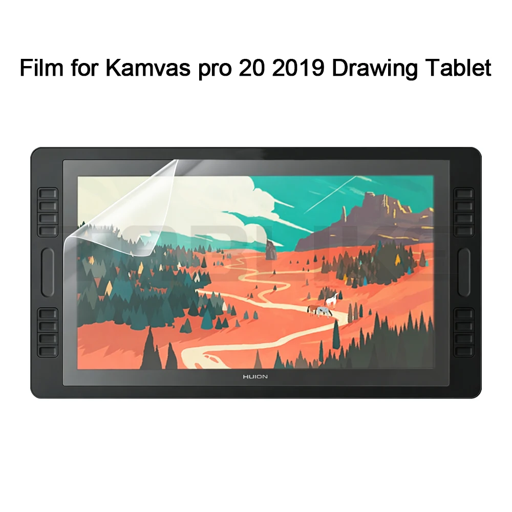 

Protector Film for HUION Graphic Tablet Kamvas pro 20 2019 Pen Display Matte Paper Like Film