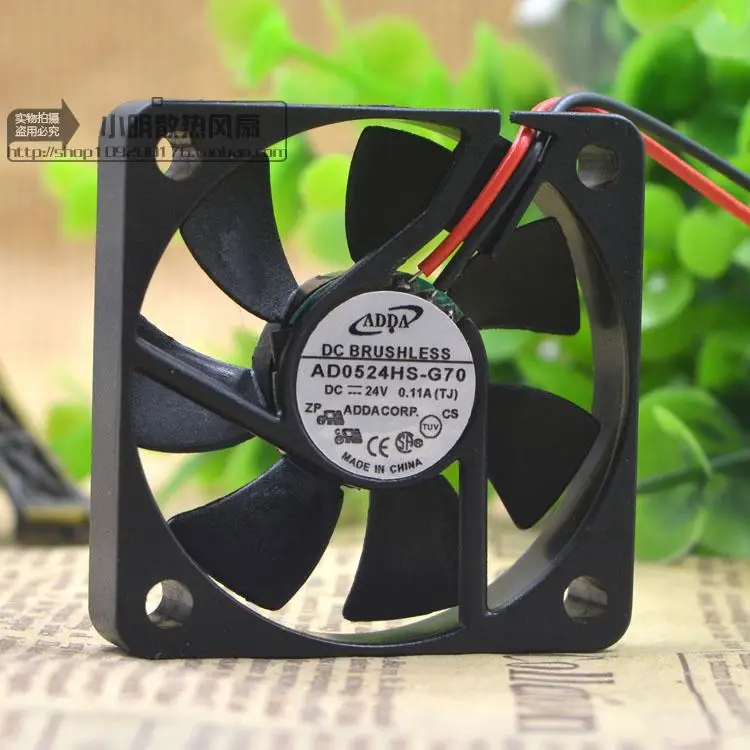 NEW ORIGINAL AD0524HS-G70 24V 0.11A 5010 50*50*10mm 5cm COOLING FAN