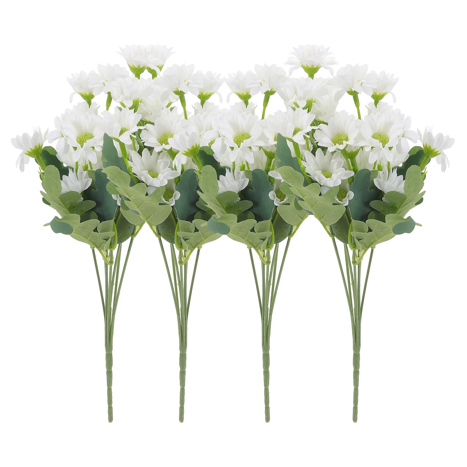 

4 Bunches Artificial Daisy Bouquet Lifelike Flowers Home Decor Wedding Party Decoration Faux Daisies Artificial Flowers