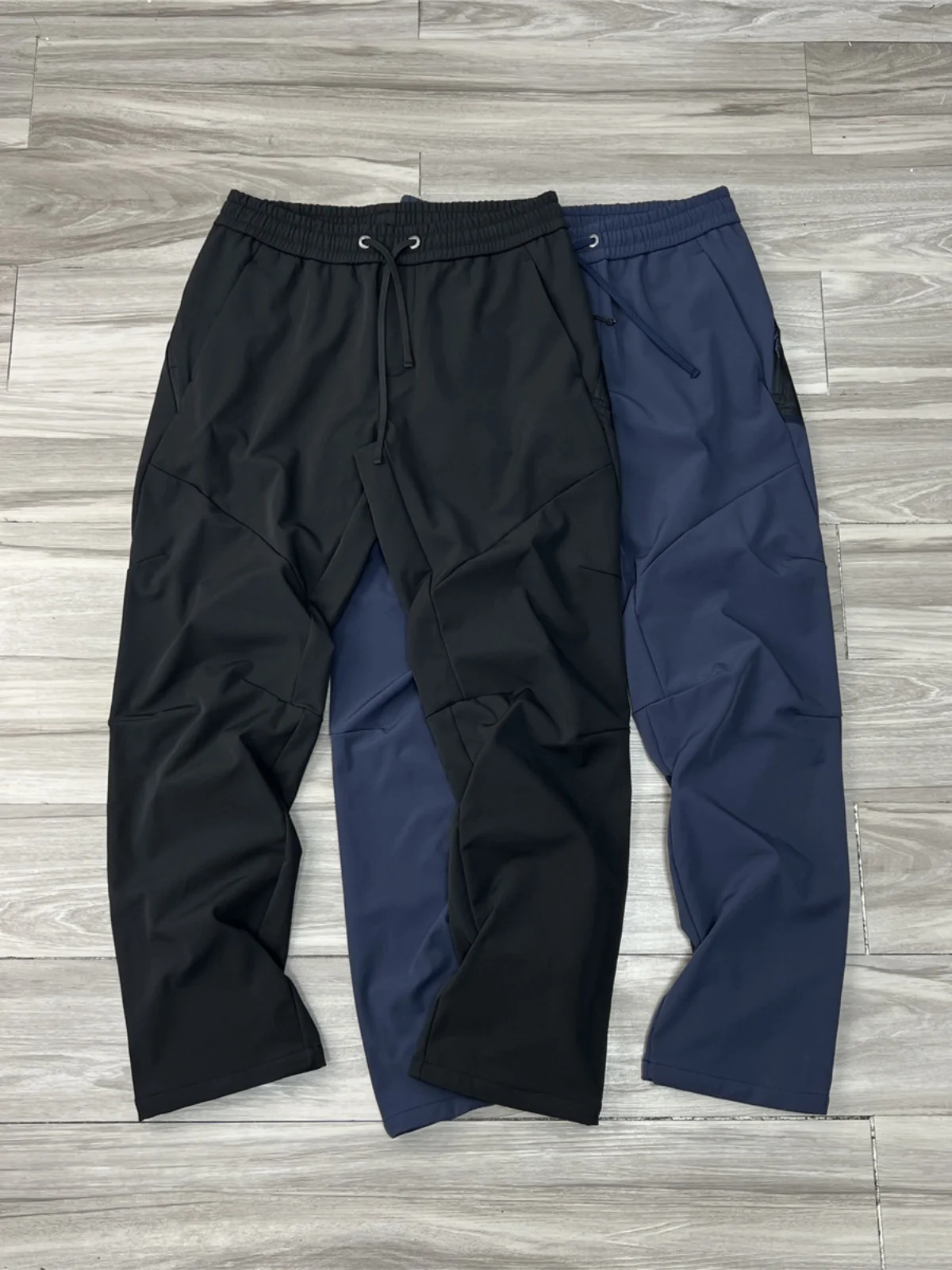 

Outdoor Windproof Water-Resistant Fce Lined Thiened Straight Leg Softell Casual Pants Autumn Winter Leisure Trousers