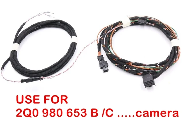 Front Camera Lane Assist Lane keeping System Wire/cable/Harness For VW Golf 7 MK7 Passat B8 MQB CARS A3 8V 3Q0 980 654 G