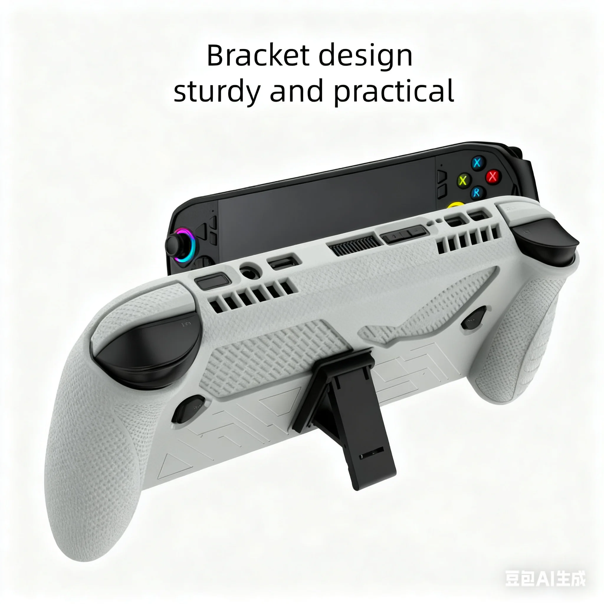 

TPU Case for ROG Xbox Ally / Ally X Protective Cover Skin with Kickstand Shockproof Anti-Slip Gaming Console Shell Accessories