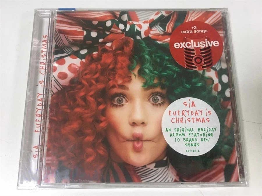 Pop Sia Deluxe Álbum De Música De Natal, Disco De Música, Walkman Cosplay, Car Soundtracks Box, Party Music Coleção Presente
