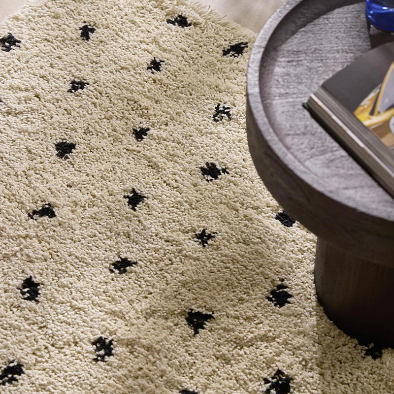 Cream-style Carpet Living Room 2025 New Thickened Long Sweater Closet High-end Sense Of Simple Bedroom Bedside Cat Blanket