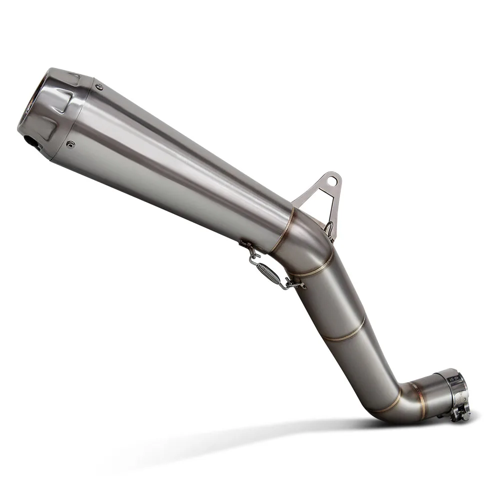 

STLFFor Hondas CBR1000RR CBR1000 RR 2008-2016 Motorcycle Exhaust Slip on Line Racing Adapter Middle Pipe ARRO Muffler with DB Ki