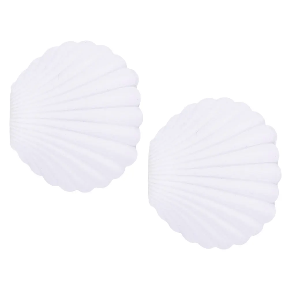 

2pcs Shell Jewelry Box Pink Seashell Bracelet ganizer Packing Case Gift Holder Necklace Storage Display Decorative Ear Stud
