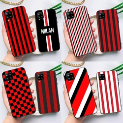 Milan Stylish Stripe Design Case For Samsung Galaxy A54 A34 A53 A13 A32 A52 A14 A51 A71 A23 A33 A73 A12 A22 A21S Coque
