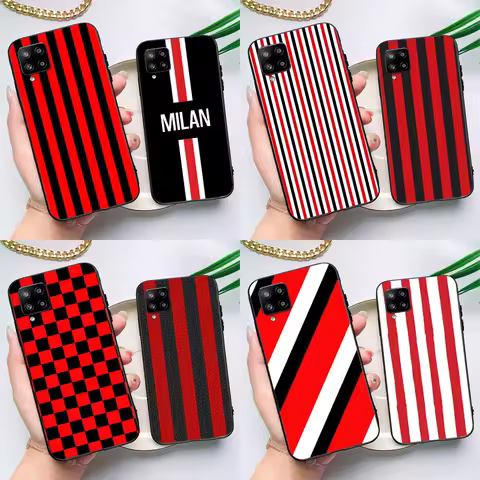 Milan Stylish Stripe Design Case For Samsung Galaxy A54 A34 A53 A13 A32 A52 A14 A51 A71 A23 A33 A73 A12 A22 A21S Coque