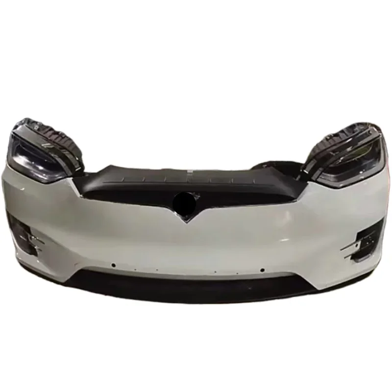 

Used plastic body kit For Tesla Model S X 3 Y front and rear bumper headlights grille hood fender parking sensor