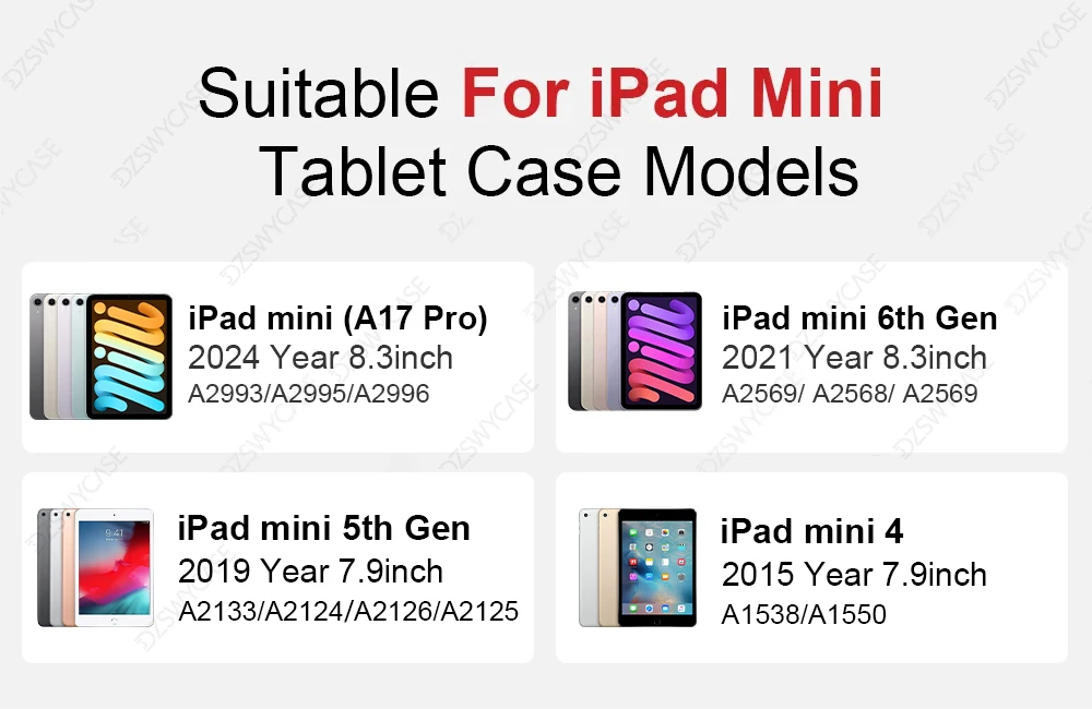 Für iPad 10. 11. A16 Mini 6 7 Pro 11 13 M4 M5 Air 11 M2/M3 Für Air 5/6/7/8 10.9 10.2 9.7 Shockpro Hülle mit seitlichem Stifthalter – Detail 1