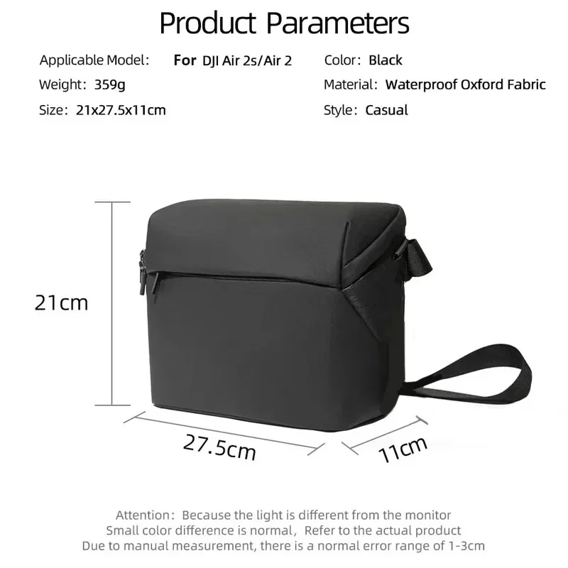 Tas ransel untuk DJI Mini 4 Pro, tas bahu penyimpanan tas perjalanan untuk DJI Mini 2/Air 2S/Mini 3 / Mini 3 Pro, aksesori casing Drone