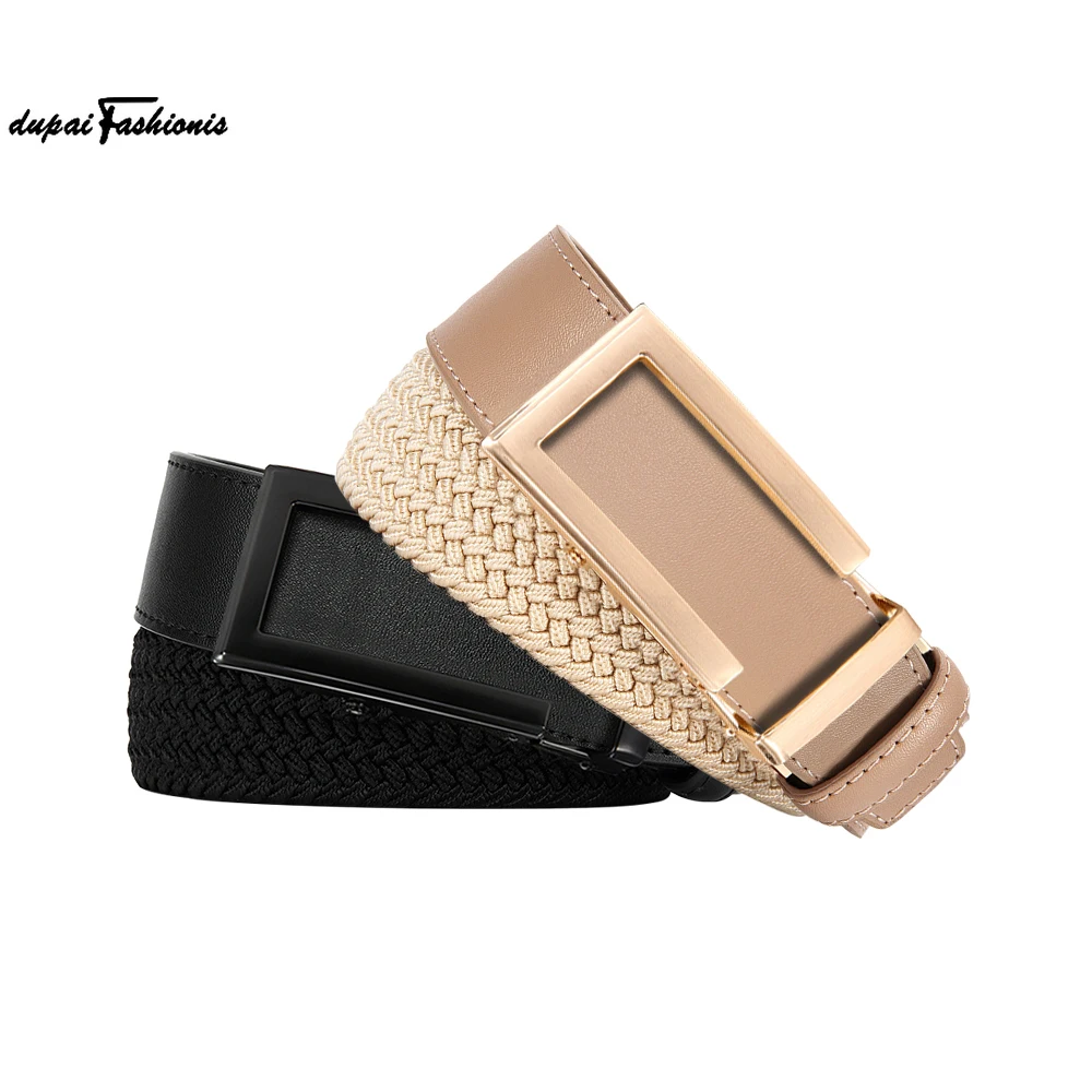 

JACNAIP Роскошный мужской ремень высокого качества, кожаный ремень с металлической автоматической пряжкой, ремни известного бренда для джинсов, мужской эластичный ремень