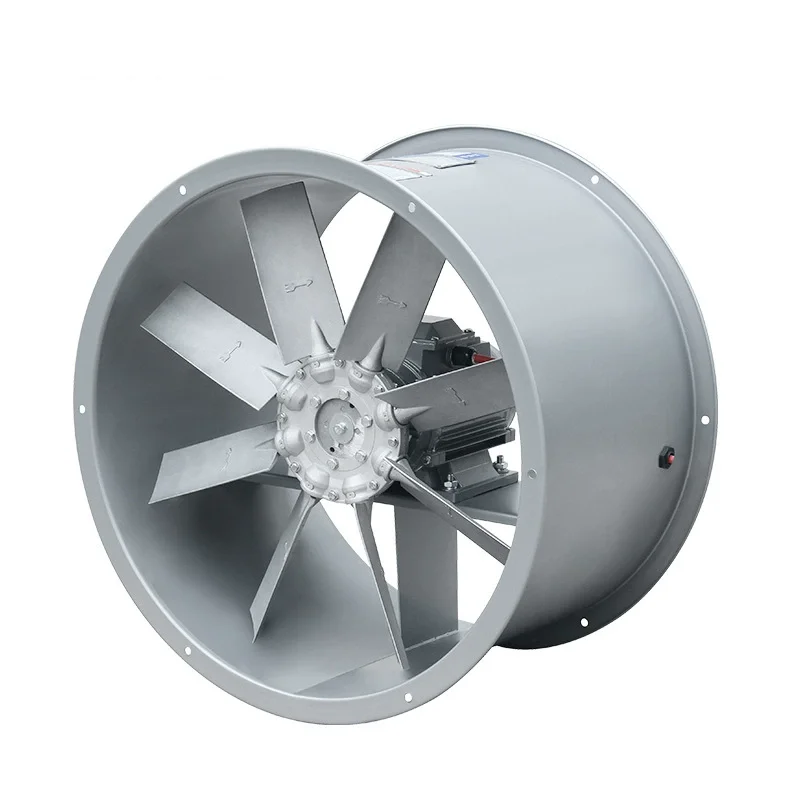 

50-дюймовый вытяжной вентилятор Flow Ac, специальное вращение вперед и назад, высокая температура и высокая влажность, осевой