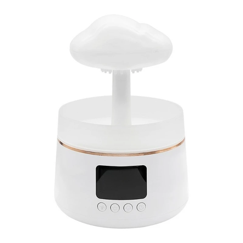 Humidifier Aromatherapy Machine Colorful Essential Oil Raindrop Humidifier Nebulizer Music Timing