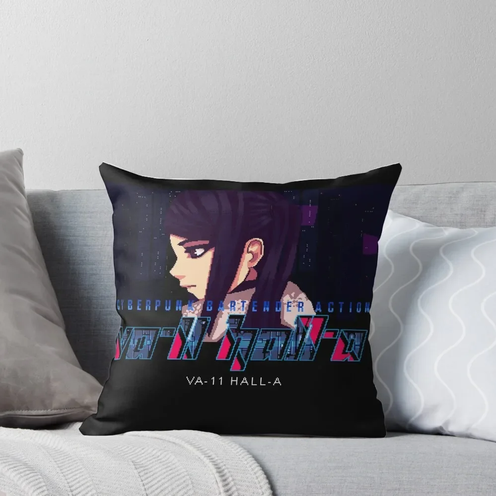 VA-11 HALL-A Throw Pillow Pillowcases Bed Cushions home decor items pillow