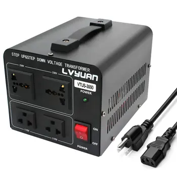 2000W Převodník napětí 110V na 220V Zvyšování/snižování Univerzální a americká zásuvka Domácí výkonný měnič střídavého napětí 10 nejlepší prodej Transformátor 110 V na 220 V 2000 W - №7