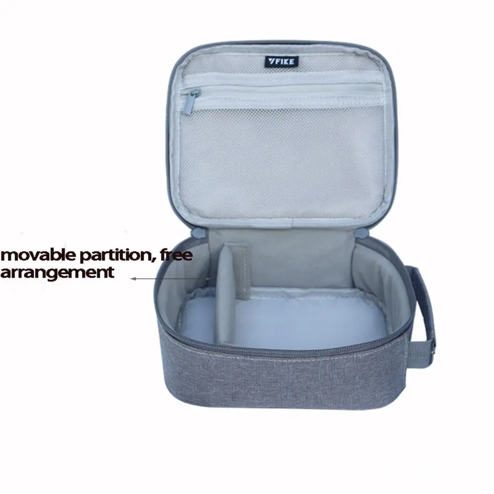 

Portable Storage Bag Waterproof Shockproof Protective Case Anti-scratch with Mesh Bag Host Organizer for Mac Mini M4/M4 Pro 2024