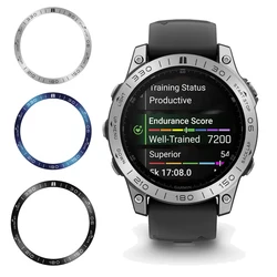 Smartwatch Metal Bezel for Garmin Fenix 7/7S/7X Epix Gen 2 8 47/51mm Protector Cover Case Bumper Ring Replacement Accessories