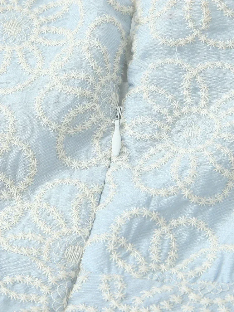 2025 kobiet lato wąska Mini sukienka z nadrukiem Vintage głęboki dekolt z krótkim rękawem Party kobiece eleganckie sukienki na co dzień Vestidos