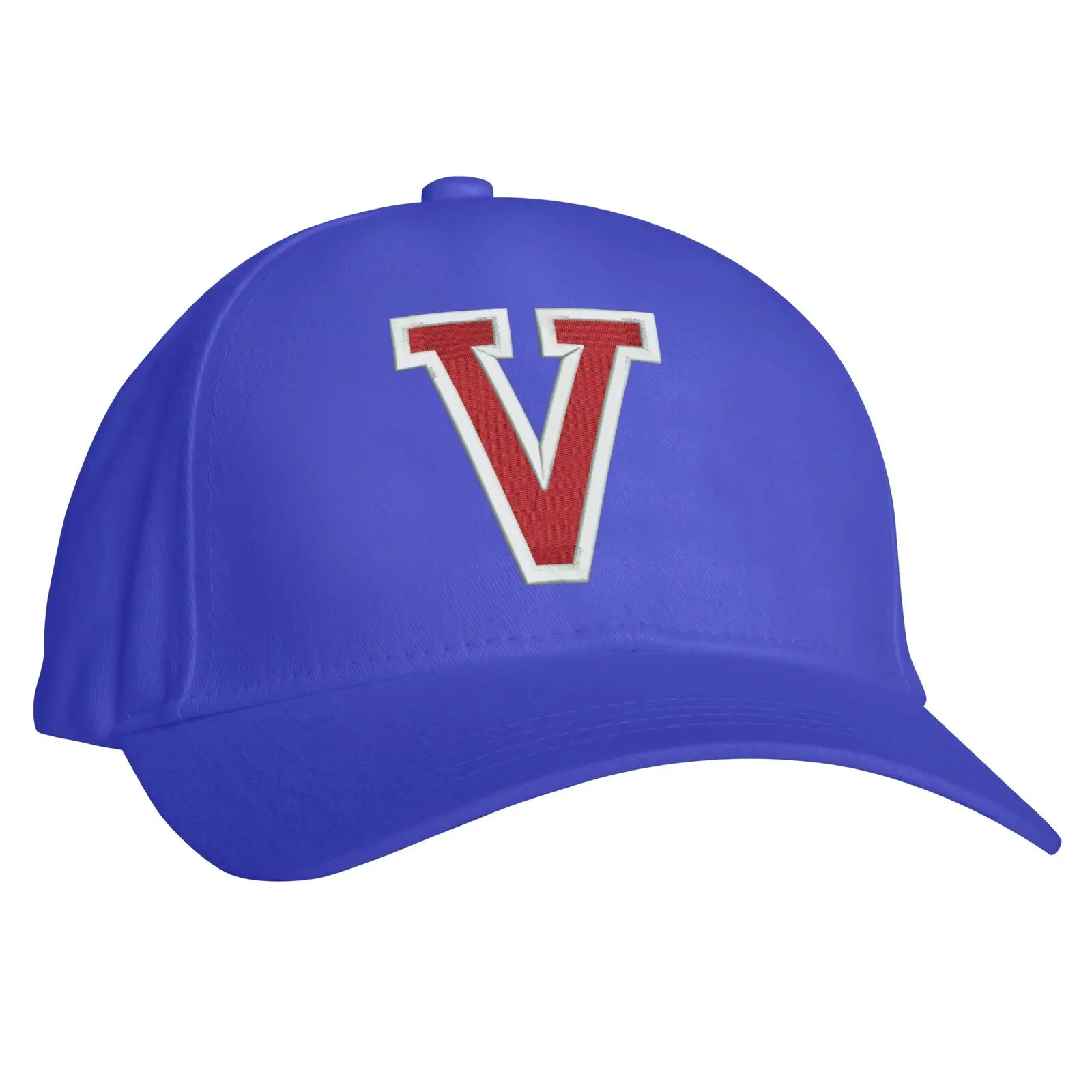 Letter V Baseball cap Birthday Gift Alphabet Hiphop Style Printed Design Hat