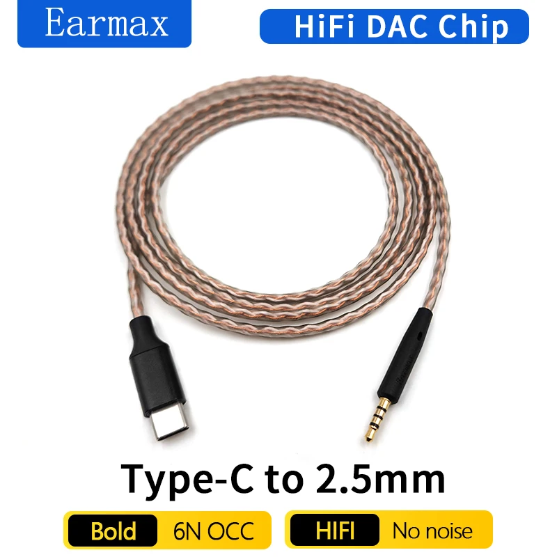 For K845BT K490NC LIVE2 QC25 700 QC45 AE2W Y55 Y50BT OE2 DT240pro Y50 PCX450 E45 Replaceable Headset TYPEC to QC25 Cable