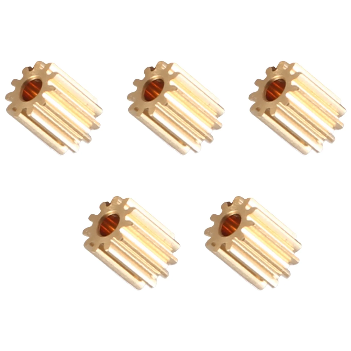 BAAA-5 個真鍮 11T ピニオンギアモーターギアトラクサス TRX4M 1/18 RC クローラー車のアップグレード部品