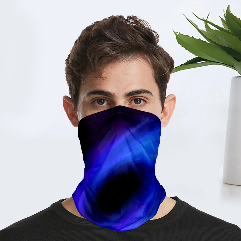 

Sky Outdoor Scarf Silk Breathable Neck Gaiter Face Mask Elastic Windproof Cycling Hiking Running Riding Protector