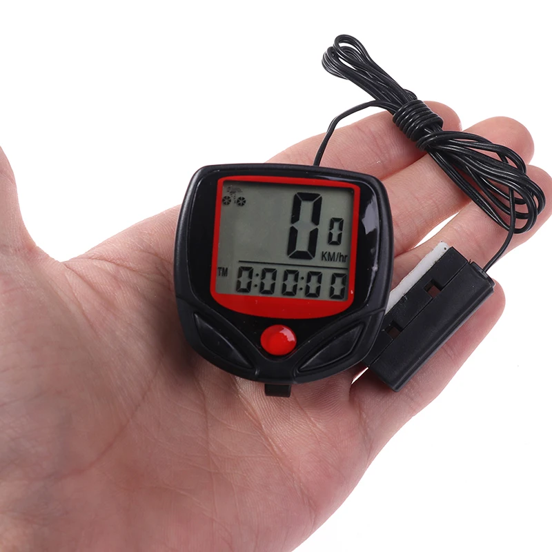 Waterproof Bicycle LCD Digital Display Odometer Speedometer Cycling Stopwatch