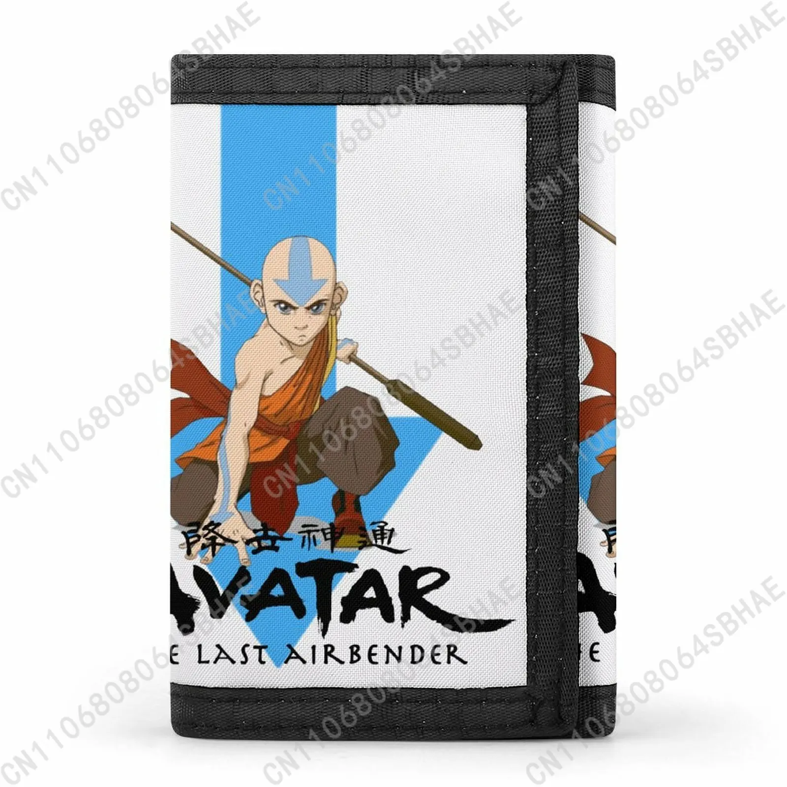 

Avatar The Last Airbender Trendy Tri Fold Wallet Teenage Girls Boys Slim 3 Fold Card Personalized Pattern Purse for School