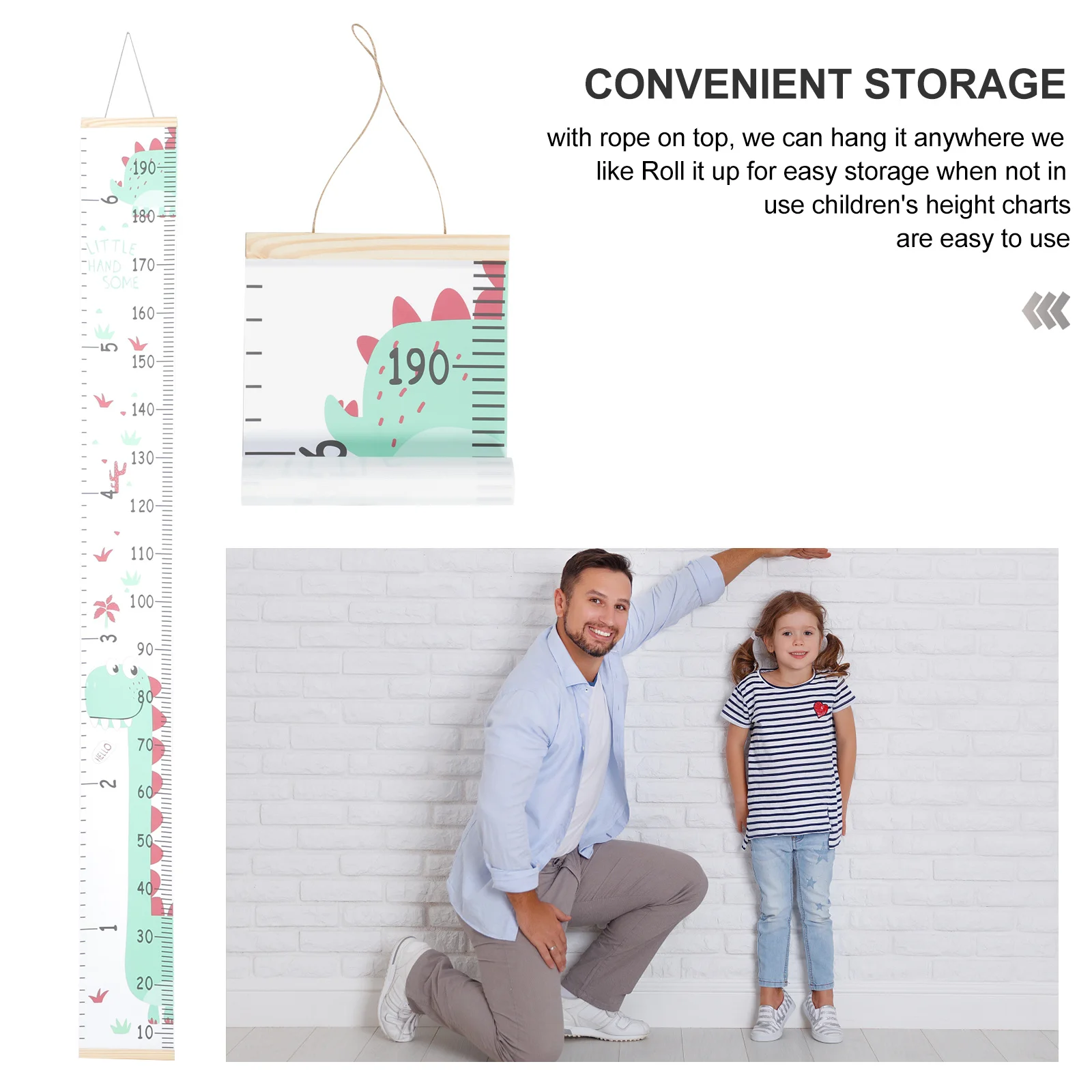 

Height Chart Wooden Canvas Growth Chart For Wall Measurement Decor Room Playroom Classroom Wall Sticker Home Decor