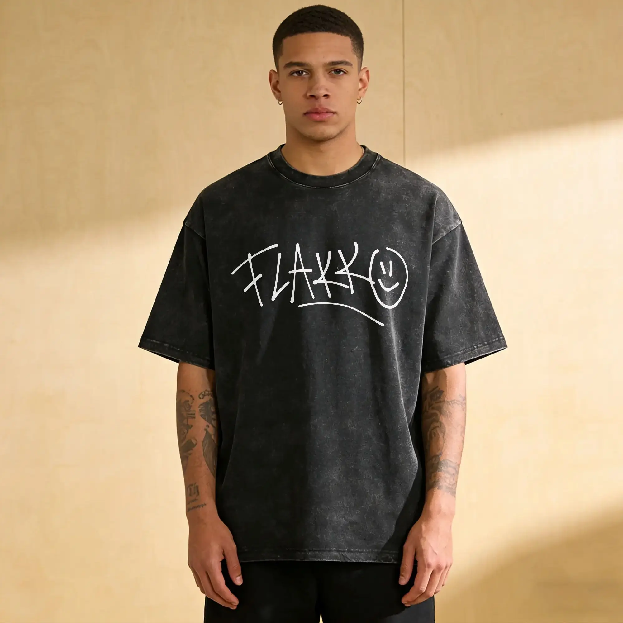 Rapper RELS B Love Love Flakk Album 2026 T-Shirt  Hippie T-Shirts Short Sleeve Vintage Tshirt Summer Cotton  Big Size Clothing