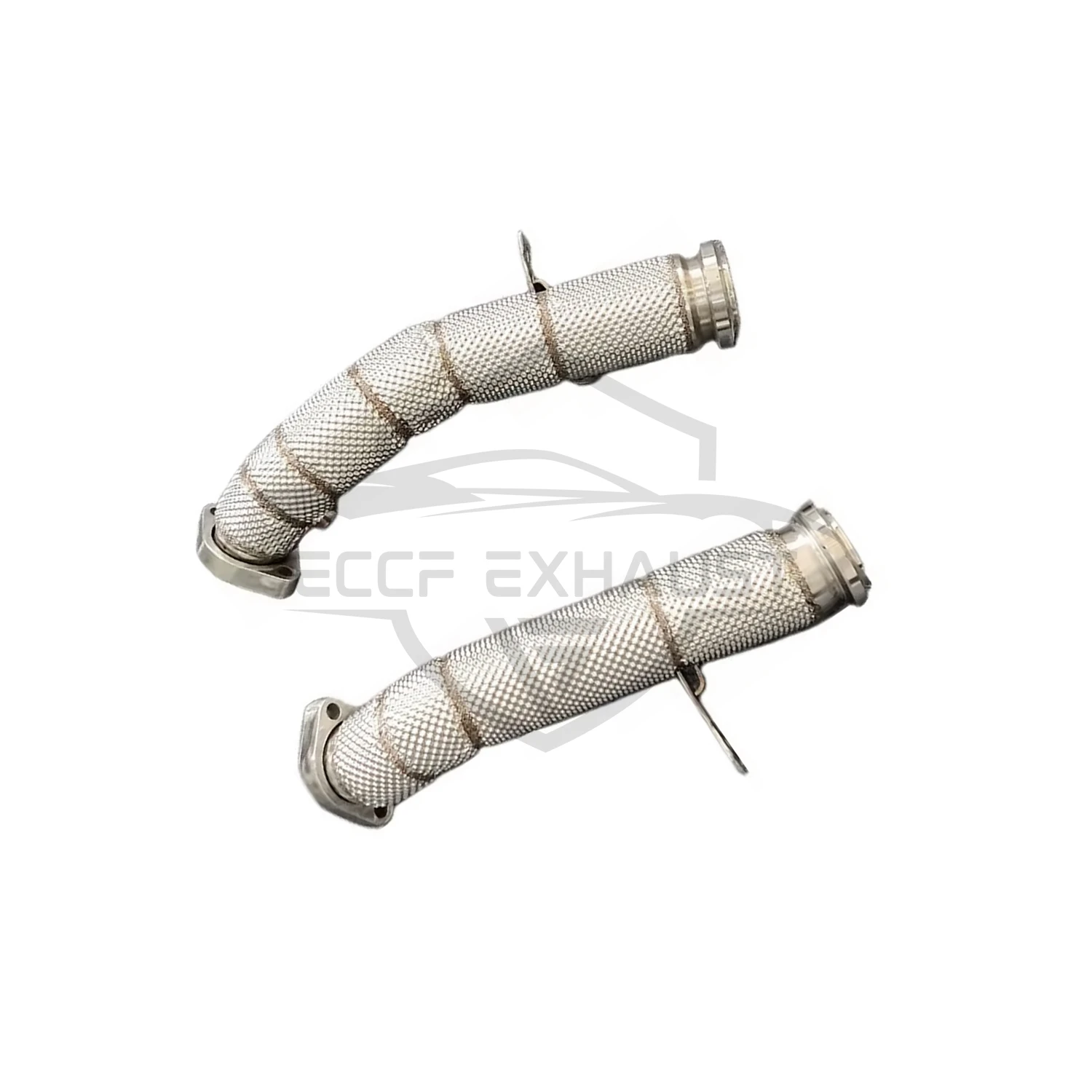 

Premium Stainless Steel Downpipe with Heat Shield for Mercedes C43 Amg W205 3.0T Enhanced Flow Performance