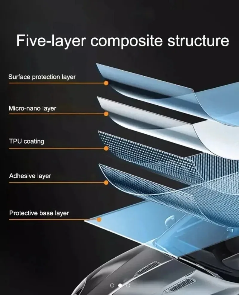 Für Tesla Model 3 Model Y 2017-2025 Türgriff-Kratzschutzfolie TPU Transparente Schutzfolien Dekorative Schutzabdeckung – Detail 4