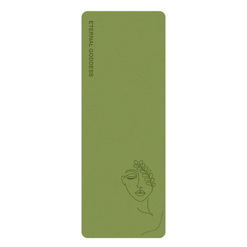 

Lezyan 1,5 мм ультратонкий матовый складной портативный коврик для йоги из искусственной кожи из натурального каучука, нескользящий дорожный коврик для гимнастики