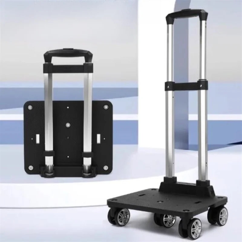 support-de-tige-de-traction-en-alliage-d'aluminium-universel-empilable-roue-multidirectionnelle-pour-avion-accessoires-pour-sac-de-transport-etudiant-support