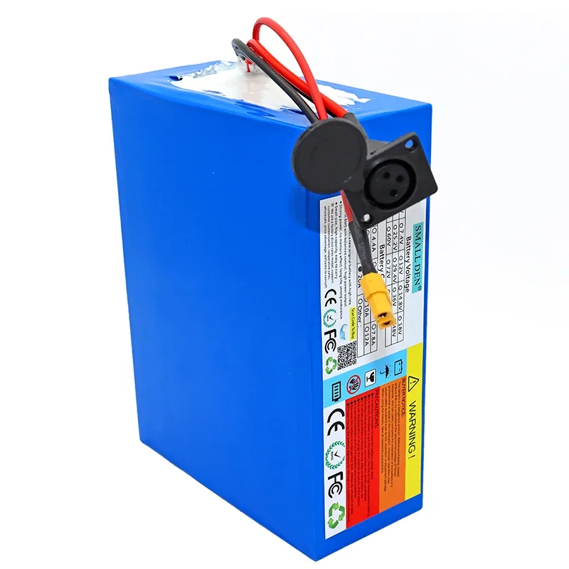 48V 18650 lithium-ion battery 48V 10Ah 15Ah 18Ah 20Ah 25Ah 28Ah 30Ah 35Ah 13S3P-10P For 54.6V E-two wheelers Li-ion Spare Cells