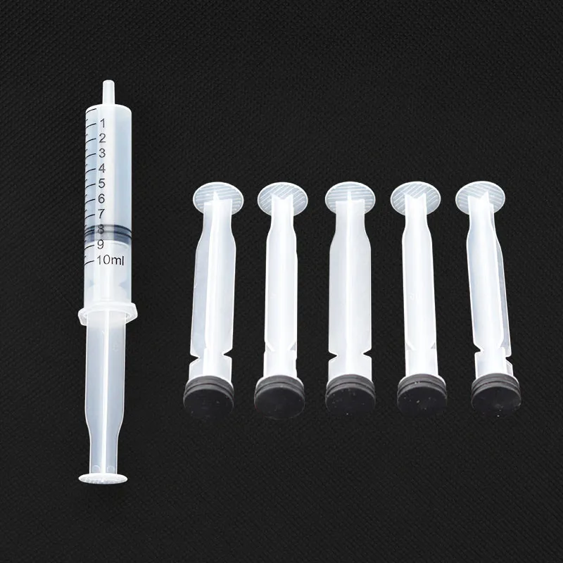 1PC Syringe and 5PCS Rod Threaded Needle Tubes for Hydrolifting Gun Needle Mesotherapy Gun Injector Beauty Care Tools