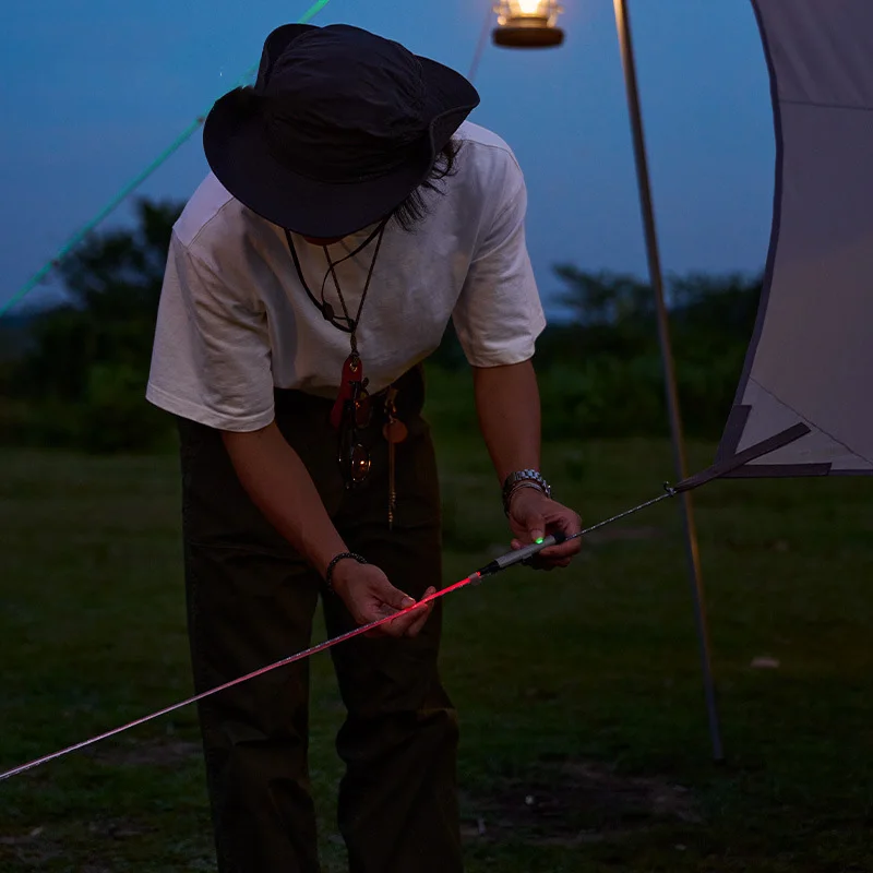 Imagem -05 - Naturehike-outdoor Hanging Vento Corda Luz Impermeável Camping Tent Light Luz Ambiente Luz Decorativa