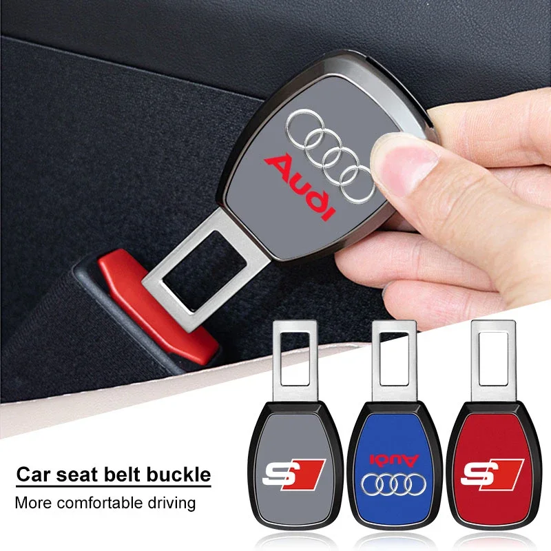

1Pcs Car Seat Belt Clip Extender Safety Seatbelt Lock Buckle Plug For Audi A3 A6 Q3 B5 B6 B7 B8 B9 Q7 8P 8V 8L A5 A4 C6 C5 C7