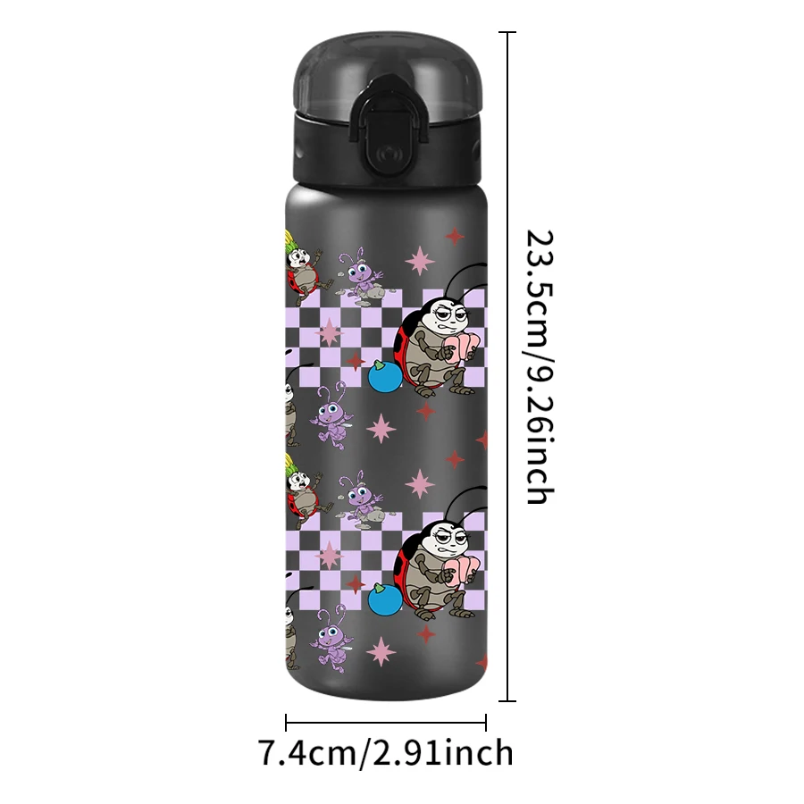 1Pc Disney, Monster Power Company pattern 26oz plastic water bottle, outdoor sports water cup birthday/back to school gift