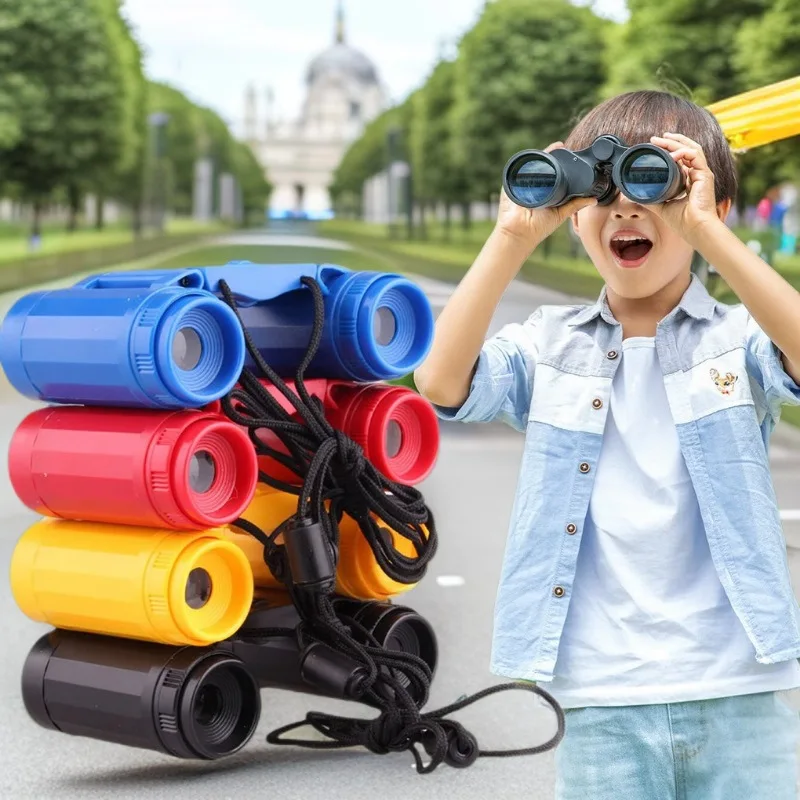 

Детский бинокулярный телескоп для кемпинга на открытом воздухе, детский обучающий телескоп с переменным увеличением, бинокль для детей