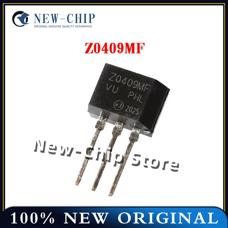 5PCS-100PCS/LOT  Z0409MF   ZO409MF  TO-202 600V/4A/0.2W  Bidirectional thyristor  New Original