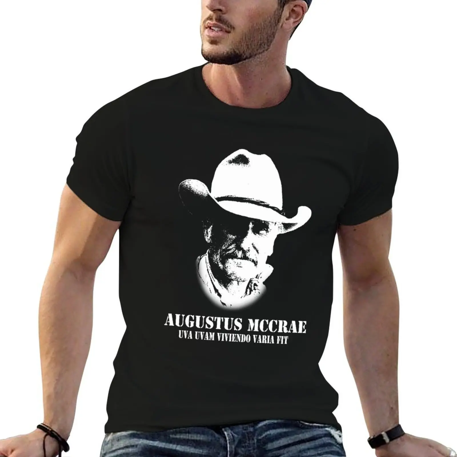 

Augustus McCrae Essential T-Shirt t shirts for man cotton funny graphic t shirts for man T-Shirt
